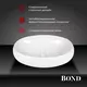 РАКОВИНА НАКЛАДНАЯ ОВАЛЬНАЯ BOND S58-600 60,5*40,5*15СМ БЕЛАЯ