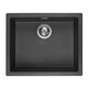 ГРАНИТНАЯ МОЙКА REGINOX AMSTERDAM 50 BLACK SILVERY