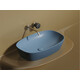 УМЫВАЛЬНИК ЧАША НАКЛАДНАЯ ОВАЛЬНАЯ CERAMICA NOVA ELEMENT (ЦВЕТ ГОЛУБОЙ МАТОВЫЙ) 600*380*138ММ