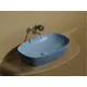 УМЫВАЛЬНИК ЧАША НАКЛАДНАЯ ОВАЛЬНАЯ CERAMICA NOVA ELEMENT (ЦВЕТ ГОЛУБОЙ МАТОВЫЙ) 600*380*138ММ