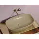 УМЫВАЛЬНИК ЧАША НАКЛАДНАЯ ОВАЛЬНАЯ CERAMICA NOVA ELEMENT (ЦВЕТ КАПУЧИНО МАТОВЫЙ) 600*380*138ММ