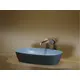 УМЫВАЛЬНИК ЧАША НАКЛАДНАЯ ОВАЛЬНАЯ CERAMICA NOVA ELEMENT (ЦВЕТ ГОЛУБОЙ МАТОВЫЙ) 600*380*138ММ