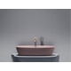 УМЫВАЛЬНИК ЧАША НАКЛАДНАЯ ОВАЛЬНАЯ CERAMICA NOVA ELEMENT (ЦВЕТ РОЗОВЫЙ МАТОВЫЙ) 600*380*138ММ