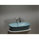 УМЫВАЛЬНИК ЧАША НАКЛАДНАЯ ОВАЛЬНАЯ CERAMICA NOVA ELEMENT (ЦВЕТ ЗЕЛЕНЫЙ МАТОВЫЙ) 600*380*138ММ