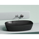УМЫВАЛЬНИК ЧАША НАКЛАДНАЯ ОВАЛЬНАЯ CERAMICA NOVA ELEMENT (ЦВЕТ ЧЕРНЫЙ МАТОВЫЙ) 600*380*138ММ