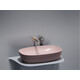 УМЫВАЛЬНИК ЧАША НАКЛАДНАЯ ОВАЛЬНАЯ CERAMICA NOVA ELEMENT (ЦВЕТ РОЗОВЫЙ МАТОВЫЙ) 600*380*138ММ
