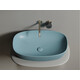 УМЫВАЛЬНИК ЧАША НАКЛАДНАЯ ОВАЛЬНАЯ CERAMICA NOVA ELEMENT (ЦВЕТ ЗЕЛЕНЫЙ МАТОВЫЙ) 600*380*138ММ