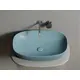 УМЫВАЛЬНИК ЧАША НАКЛАДНАЯ ОВАЛЬНАЯ CERAMICA NOVA ELEMENT (ЦВЕТ ЗЕЛЕНЫЙ МАТОВЫЙ) 600*380*138ММ