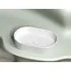 УМЫВАЛЬНИК ЧАША НАКЛАДНАЯ ОВАЛЬНАЯ CERAMICA NOVA ELEMENT (ЦВЕТ БЕЛЫЙ МАТОВЫЙ) 608*385*122ММ