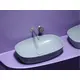 УМЫВАЛЬНИК ЧАША НАКЛАДНАЯ ОВАЛЬНАЯ CERAMICA NOVA ELEMENT (ЦВЕТ СЕРО-ГОЛУБОЙ МАТОВЫЙ) 600*380*138ММ