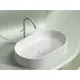 УМЫВАЛЬНИК ЧАША НАКЛАДНАЯ ОВАЛЬНАЯ CERAMICA NOVA ELEMENT (ЦВЕТ БЕЛЫЙ МАТОВЫЙ) 608*385*122ММ