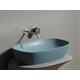 УМЫВАЛЬНИК ЧАША НАКЛАДНАЯ ОВАЛЬНАЯ CERAMICA NOVA ELEMENT (ЦВЕТ ЗЕЛЕНЫЙ МАТОВЫЙ) 600*380*138ММ
