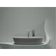 УМЫВАЛЬНИК ЧАША НАКЛАДНАЯ ОВАЛЬНАЯ CERAMICA NOVA ELEMENT (ЦВЕТ СЕРЫЙ МАТОВЫЙ) 600*380*138ММ