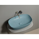 УМЫВАЛЬНИК ЧАША НАКЛАДНАЯ ОВАЛЬНАЯ CERAMICA NOVA ELEMENT (ЦВЕТ ЗЕЛЕНЫЙ МАТОВЫЙ) 600*380*138ММ