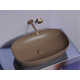 УМЫВАЛЬНИК ЧАША НАКЛАДНАЯ ОВАЛЬНАЯ CERAMICA NOVA ELEMENT (ЦВЕТ ТЕМНО-КОРИЧНЕВЫЙ МАТОВЫЙ) 600*380*138ММ