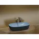 УМЫВАЛЬНИК ЧАША НАКЛАДНАЯ ОВАЛЬНАЯ CERAMICA NOVA ELEMENT (ЦВЕТ ГОЛУБОЙ МАТОВЫЙ) 600*380*138ММ