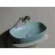 УМЫВАЛЬНИК ЧАША НАКЛАДНАЯ ОВАЛЬНАЯ CERAMICA NOVA ELEMENT (ЦВЕТ ЗЕЛЕНЫЙ МАТОВЫЙ) 600*380*138ММ