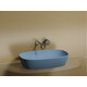 УМЫВАЛЬНИК ЧАША НАКЛАДНАЯ ОВАЛЬНАЯ CERAMICA NOVA ELEMENT (ЦВЕТ ГОЛУБОЙ МАТОВЫЙ) 600*380*138ММ