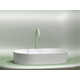 УМЫВАЛЬНИК ЧАША НАКЛАДНАЯ ОВАЛЬНАЯ CERAMICA NOVA ELEMENT (ЦВЕТ БЕЛЫЙ МАТОВЫЙ) 608*385*122ММ