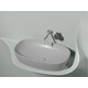 УМЫВАЛЬНИК ЧАША НАКЛАДНАЯ ОВАЛЬНАЯ CERAMICA NOVA ELEMENT (ЦВЕТ СЕРЫЙ МАТОВЫЙ) 600*380*138ММ
