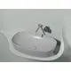 УМЫВАЛЬНИК ЧАША НАКЛАДНАЯ ОВАЛЬНАЯ CERAMICA NOVA ELEMENT (ЦВЕТ СЕРЫЙ МАТОВЫЙ) 600*380*138ММ