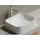 УМЫВАЛЬНИК ЧАША НАКЛАДНАЯ ПРЯМОУГОЛЬНАЯ CERAMICA NOVA ELEMENT 505*380*150ММ БЕЛЫЙ ГЛЯНЦЕВЫЙ