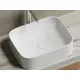 УМЫВАЛЬНИК ЧАША НАКЛАДНАЯ ПРЯМОУГОЛЬНАЯ CERAMICA NOVA ELEMENT 505*380*150ММ БЕЛЫЙ ГЛЯНЦЕВЫЙ