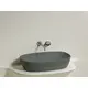 УМЫВАЛЬНИК ЧАША НАКЛАДНАЯ ОВАЛЬНАЯ CERAMICA NOVA ELEMENT (ЦВЕТ АНТРАЦИТ МАТОВЫЙ) 600*380*138ММ
