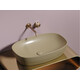 УМЫВАЛЬНИК ЧАША НАКЛАДНАЯ ОВАЛЬНАЯ CERAMICA NOVA ELEMENT (ЦВЕТ КАПУЧИНО МАТОВЫЙ) 600*380*138ММ