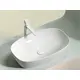 УМЫВАЛЬНИК ЧАША НАКЛАДНАЯ ОВАЛЬНАЯ CERAMICA NOVA ELEMENT 600*380*138ММ