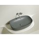 УМЫВАЛЬНИК ЧАША НАКЛАДНАЯ ОВАЛЬНАЯ CERAMICA NOVA ELEMENT (ЦВЕТ АНТРАЦИТ МАТОВЫЙ) 600*380*138ММ