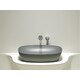 УМЫВАЛЬНИК ЧАША НАКЛАДНАЯ ОВАЛЬНАЯ CERAMICA NOVA ELEMENT (ЦВЕТ АНТРАЦИТ МАТОВЫЙ) 600*380*138ММ