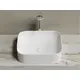 УМЫВАЛЬНИК ЧАША НАКЛАДНАЯ ПРЯМОУГОЛЬНАЯ CERAMICA NOVA ELEMENT 505*380*150ММ БЕЛЫЙ ГЛЯНЦЕВЫЙ