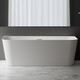 АКРИЛОВАЯ ВАННА ABBER AB9223-1.6 БЕЛАЯ