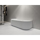 АКРИЛОВАЯ ВАННА ABBER AB9412-1.5 L БЕЛАЯ