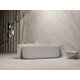 АКРИЛОВАЯ ВАННА ABBER AB9446MW БЕЛАЯ МАТОВАЯ