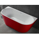 АКРИЛОВАЯ ВАННА ABBER AB9216-1.7R КРАСНАЯ