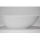ВАННА ИЗ ИСКУССТВЕННОГО КАМНЯ ABBER STEIN AS9611NM-1.7 БЕЛАЯ МАТОВАЯ