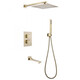 ДУШЕВАЯ СИСТЕМА ABBER DAHEIM AF8250G СКРЫТОГО МОНТАЖА С ИЗЛИВОМ, ТЕРМОСТАТ, ЗОЛОТО МАТОВОЕ