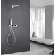 ДУШЕВАЯ СИСТЕМА ABBER RUND AF8750 СКРЫТОГО МОНТАЖА С ИЗЛИВОМ, ТЕРМОСТАТ, ХРОМ
