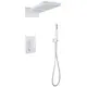 ДУШЕВАЯ СИСТЕМА ABBER WEISS INSEL AF8052W СКРЫТОГО МОНТАЖА БЕЗ ИЗЛИВА, ТЕРМОСТАТ, БЕЛЫЙ