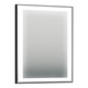 ЗЕРКАЛО ORKA LISBON TR3001 65X75 C LED ПОДСВЕТКОЙ, ЧЕРНЫЙ МАТОВЫЙ