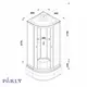 КАБИНА ДУШЕВАЯ PARLY BETT821 (80Х80Х215)