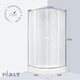 КАБИНА ДУШЕВАЯ PARLY BETT931 (90Х90Х210)