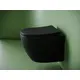 ПОДВЕСНОЙ УНИТАЗ CERAMICANOVA UNO, ЧЕРНЫЙ МАТОВЫЙ