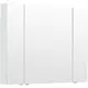 ЗЕРКАЛЬНЫЙ ШКАФ AQUANET АЛВИТА NEW 100 БЕЛЫЙ МАТОВЫЙ