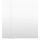 ЗЕРКАЛЬНЫЙ ШКАФ AQUANET АЛВИТА NEW 80 БЕЛЫЙ МАТОВЫЙ