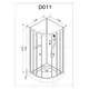 ДУШЕВАЯ КАБИНА AVACAN D011