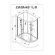 ДУШЕВАЯ КАБИНА AVACAN EM4511 N R LED