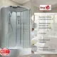 ДУШЕВАЯ КАБИНА AVACAN EM3812RT СТАНДАРТНАЯ ПРОЗРАЧНАЯ